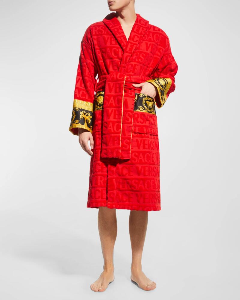 Versace Unisex Barocco Sleeve Robe Cover