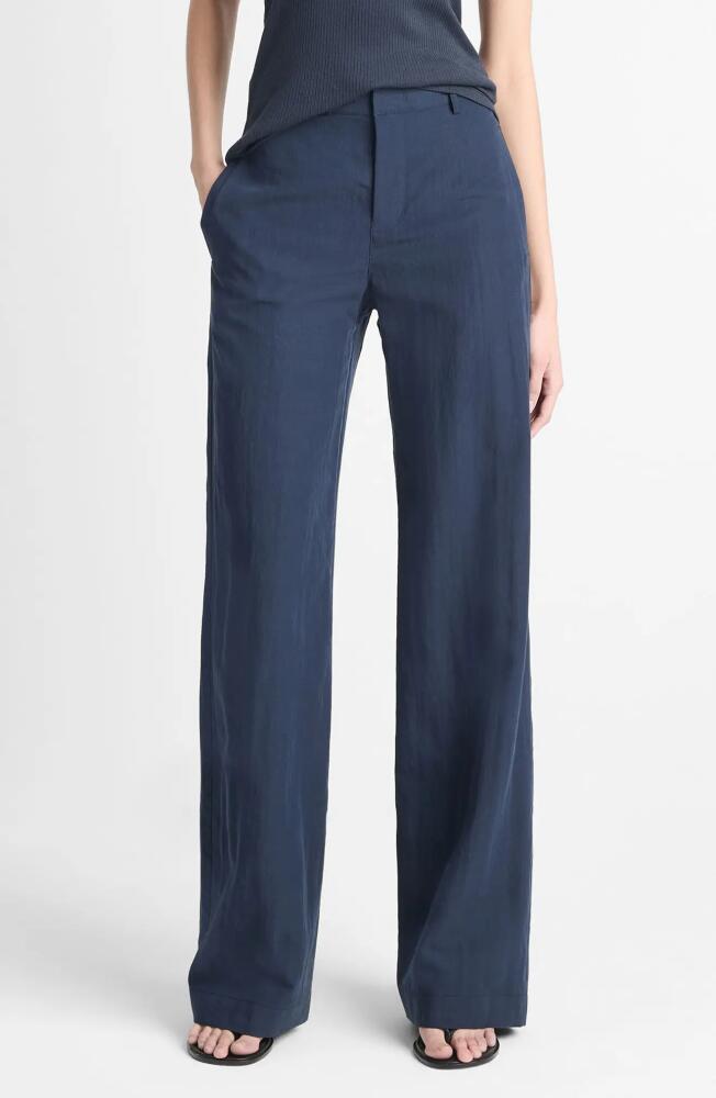 Vince Wide Leg Pants in Light Coastal Cover