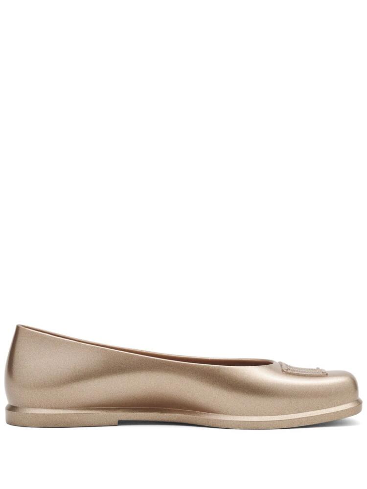 Marc Jacobs x Melissa ballerina shoes - Gold Cover