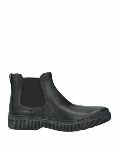 Hogan Man Ankle boots Black Leather Cover