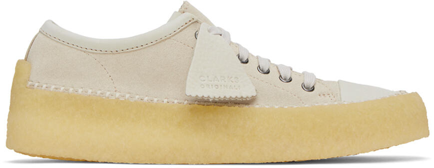 Clarks Originals Off-White Caravan Low Sneakers Cover