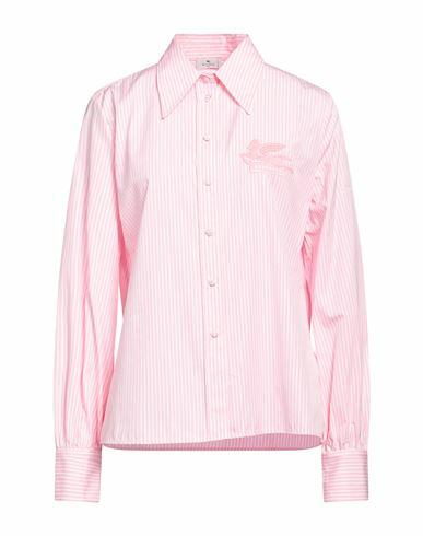 Etro Woman Shirt Pink Cotton Cover