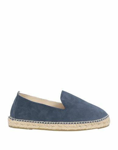 Manebí Man Espadrilles Slate blue Soft Leather Cover