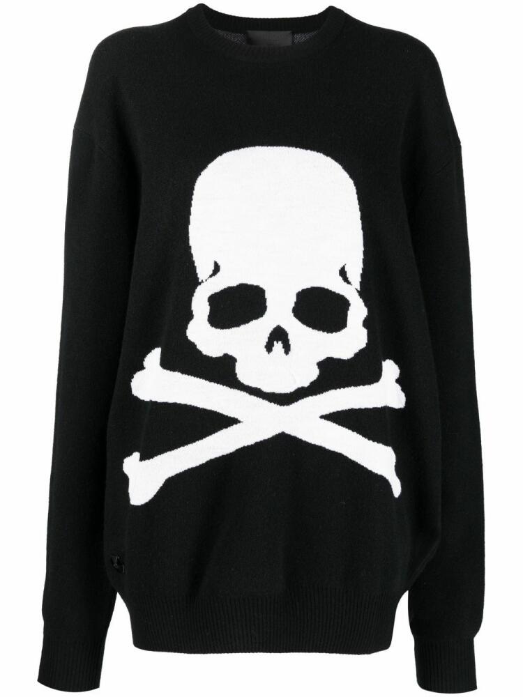 Philipp Plein Skull Bones crew-neck jumper - Black Cover