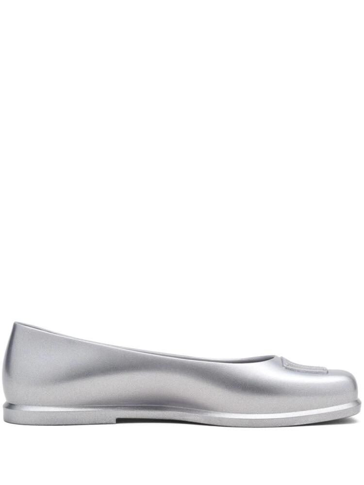 Marc Jacobs x Melissa ballerina shoes - Silver Cover