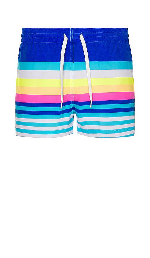 Chubbies The Newports 7 Swim Trunk in Blue Cover