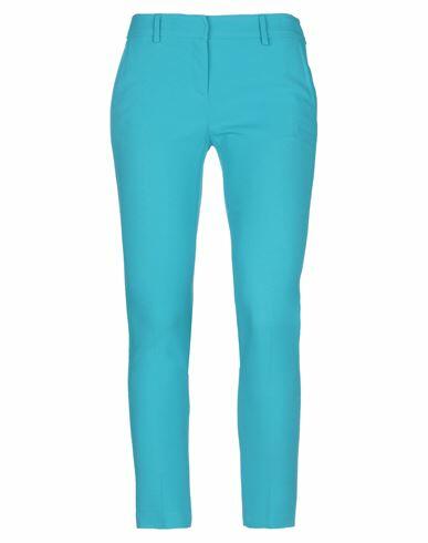 Atos Lombardini Woman Pants Turquoise Viscose, Acetate, Elastane Cover