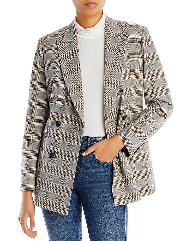 Bcbgmaxazria Belted Plaid Blazer Cover