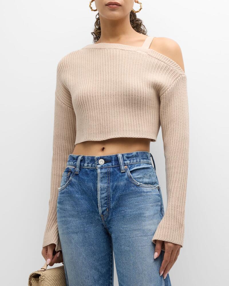 SER.O.YA Agnes Off-The-Shoulder Sweater Cover