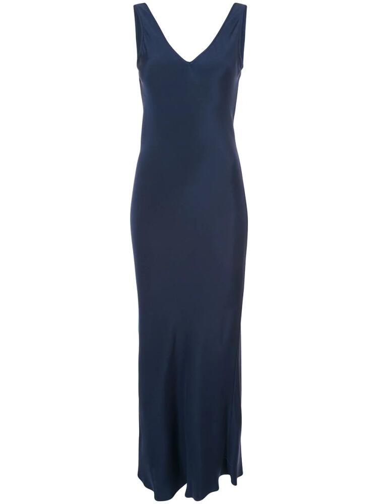 VOZ maxi shift dress - Blue Cover