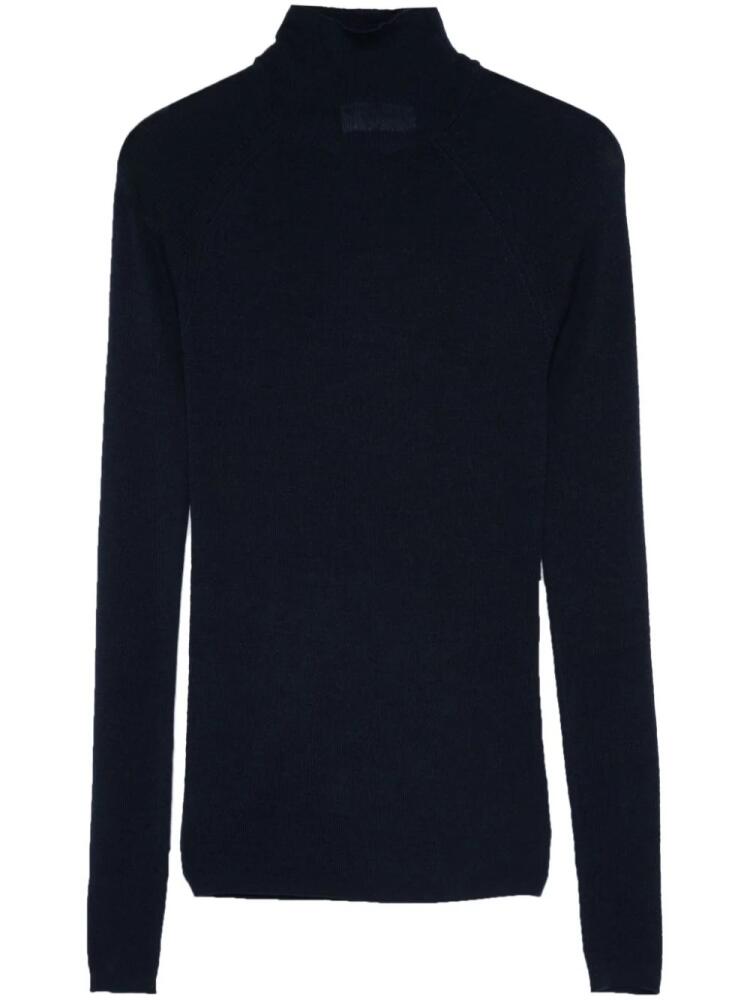 Majestic Filatures roll-neck jumper - Blue Cover