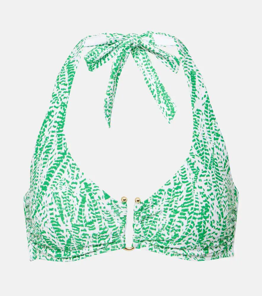 Heidi Klein Forte Dei Marmi printed bikini top Cover