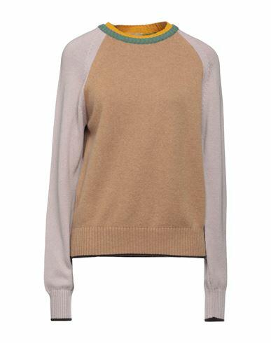 Drumohr Woman Sweater Camel Cashmere Cover