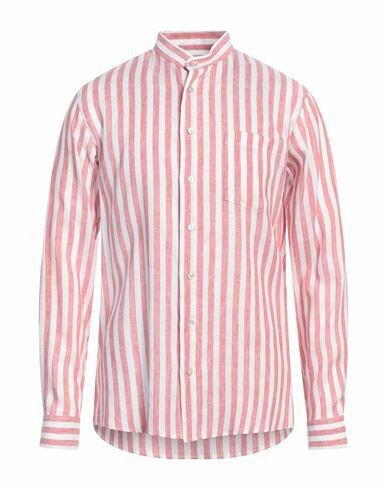 Agnona Man Shirt Red Linen Cover