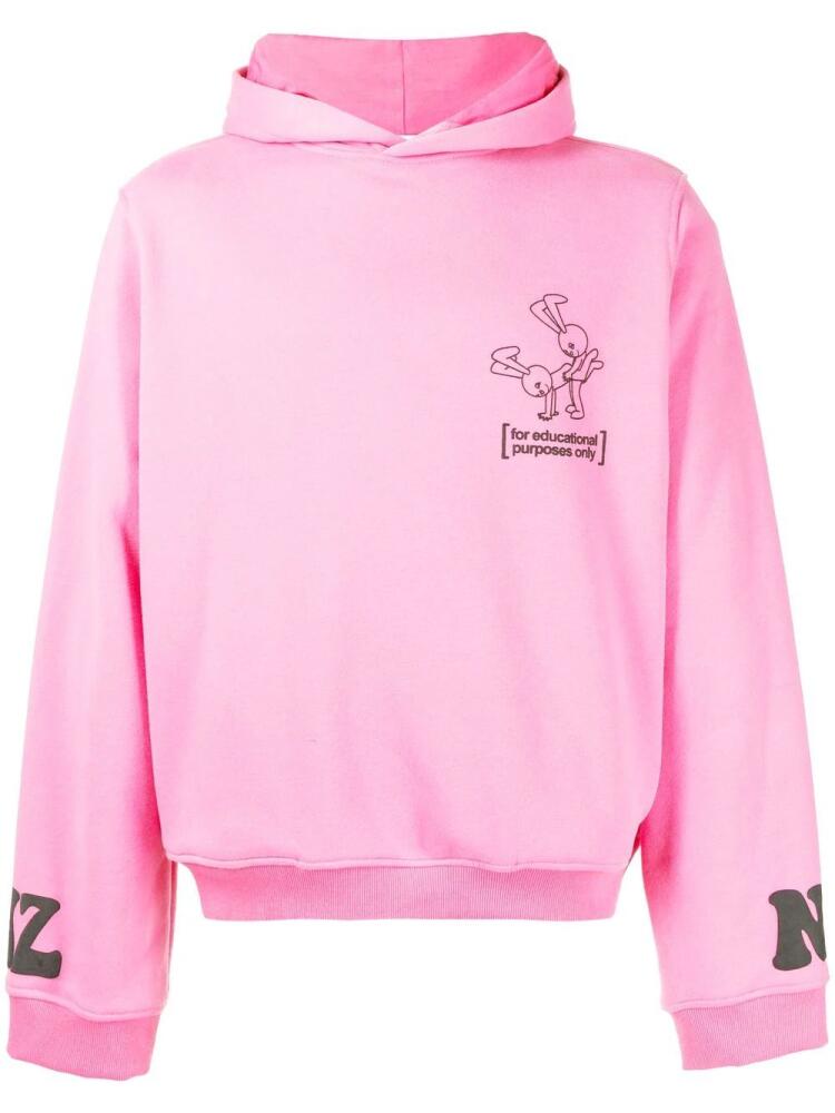 Natasha Zinko For Education Purpuses Only hoodie - Pink Cover