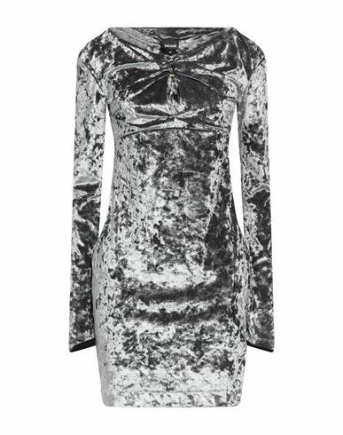 Just Cavalli Woman Mini dress Lead Polyester, Elastane Cover