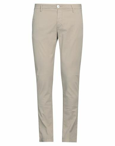 Aglini Man Pants Beige Cotton, Elastane Cover