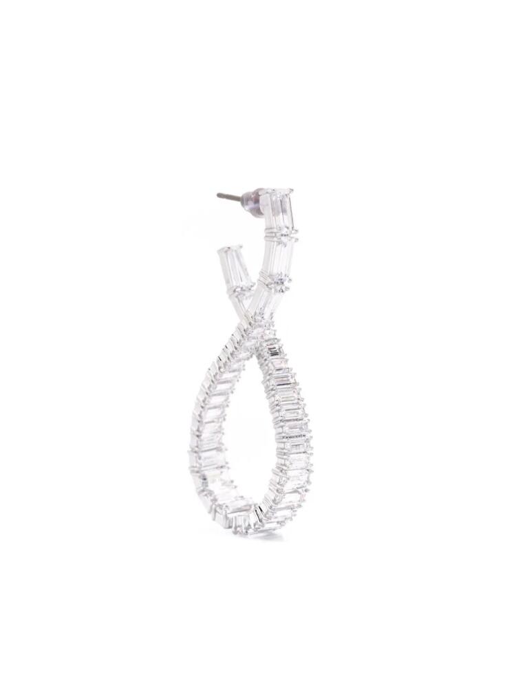 Swarovski Hyperbola drop earrings - Silver Cover