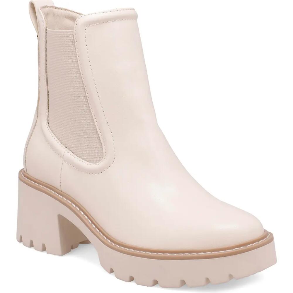 MIA Noylynn Platform Chelsea Boot in Bone Cover