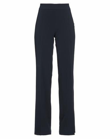 Max Mara Studio Woman Pants Midnight blue Triacetate, Polyester Cover