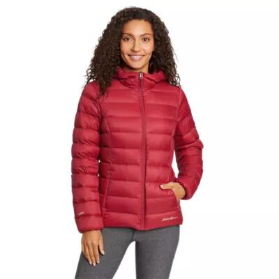 Eddie Bauer Women's CirrusLite Down Hooded Jacket Cover