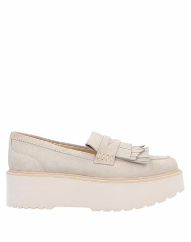 Hogan Woman Loafers Beige Soft Leather Cover