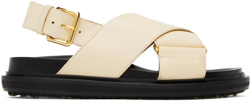 Marni Off-White Fussbett Sandals Cover