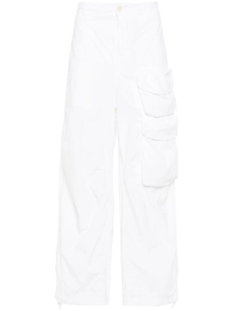 Ten C straight-leg cargo pants - White Cover