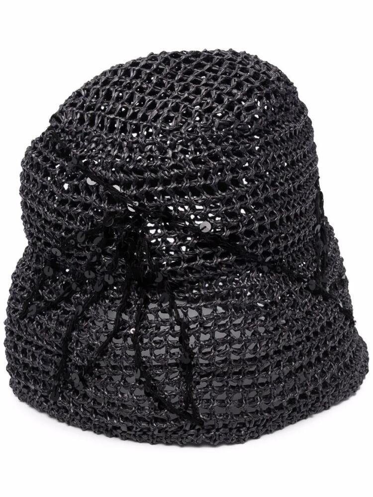 Brunello Cucinelli woven bucket hat - Black Cover