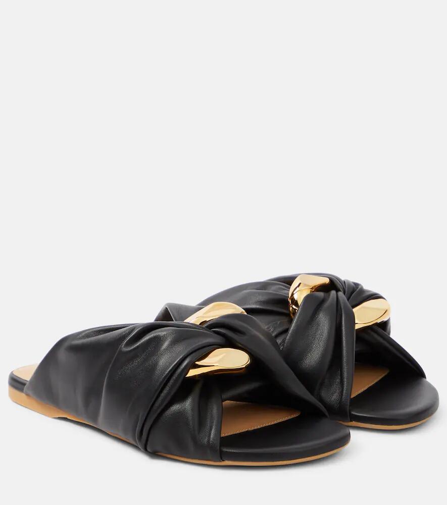 JW Anderson Corner leather slides Cover