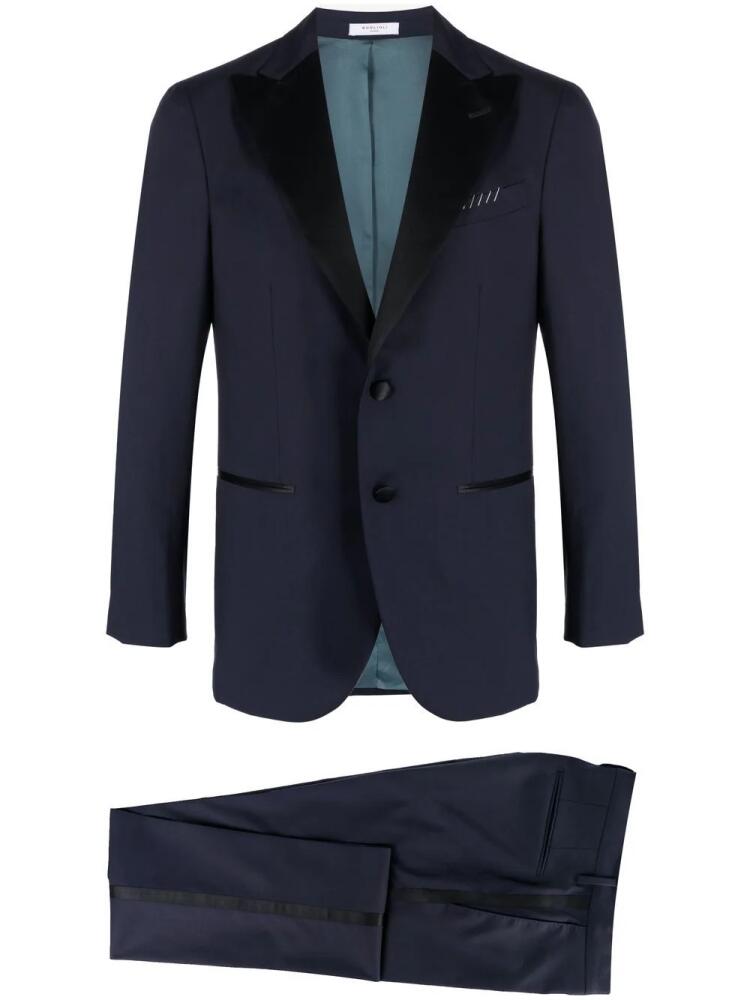 Boglioli single-breasted dinner suit - Blue Cover