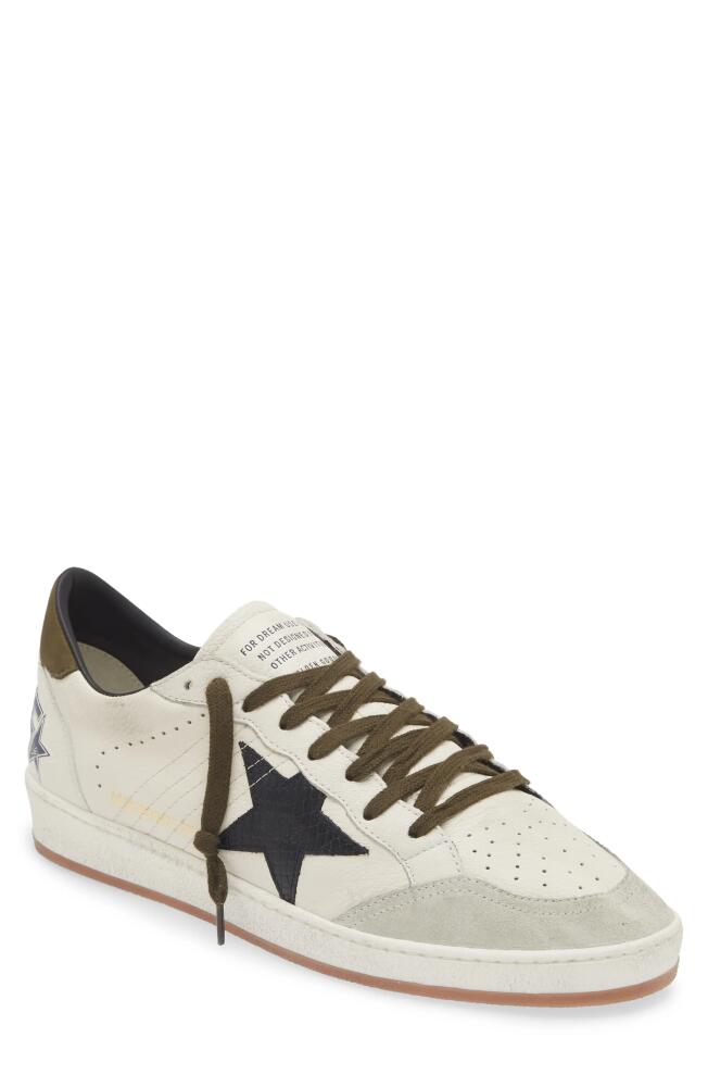 Golden Goose Super-Star Sneaker in White/Black/Green 10349 Cover