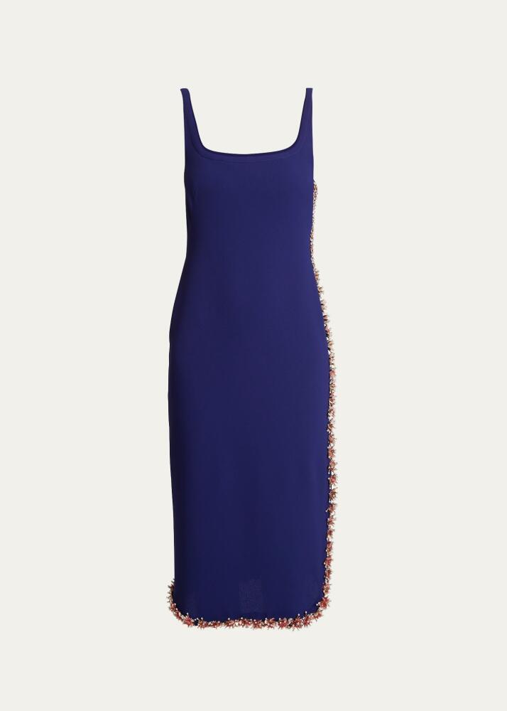 Dries Van Noten Debans Embellished Midi Dress Cover