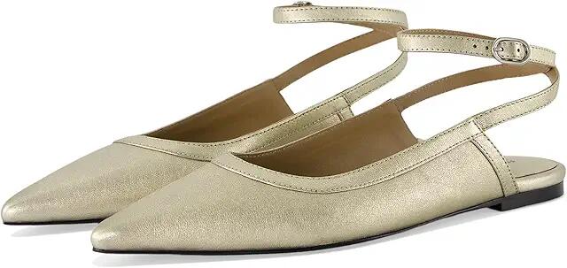 Free People Jules Point Wrap Flats (Gold) Women's Slippers Cover