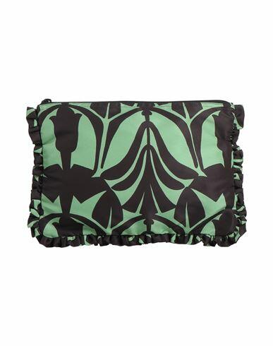 La Double J Woman Handbag Green Polyester Cover