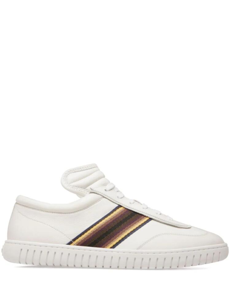 Bally Parrel stripe-detail sneakers - White Cover