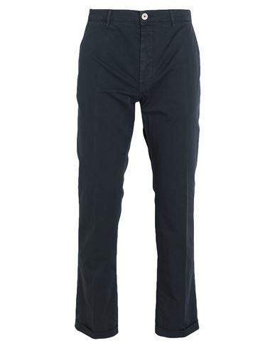 Pence Man Pants Midnight blue Cotton, Elastane Cover