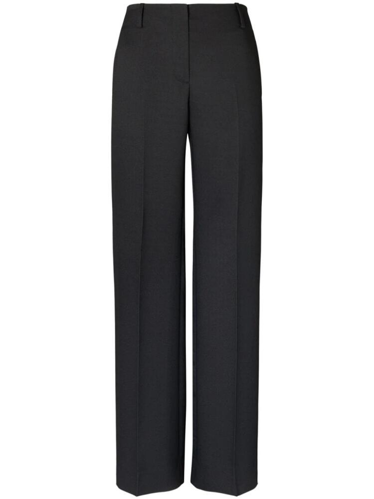 Tory Burch straight-leg crepe trousers - Black Cover