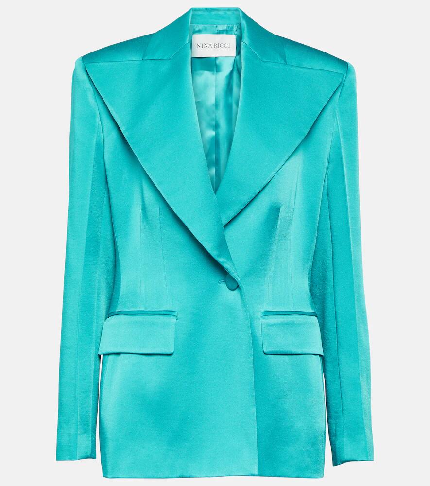 Nina Ricci Satin blazer Cover