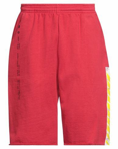 Still Good Man Shorts & Bermuda Shorts Red Cotton Cover