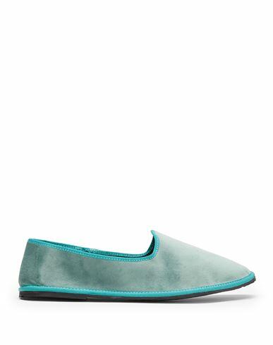 8 By Yoox Woman Loafers Turquoise Polyester, Cotton Cover