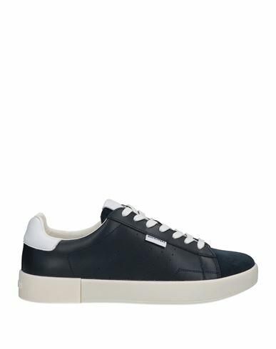 Docksteps Man Sneakers Midnight blue Soft Leather Cover