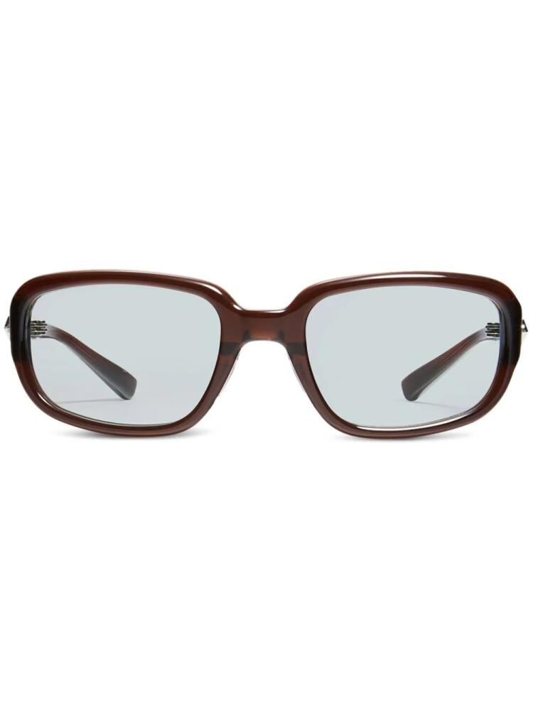 Gentle Monster Noizer Brc13 square-frame glasses - Brown Cover