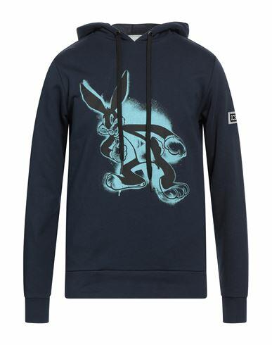 Iceberg Man Sweatshirt Midnight blue Cotton Cover