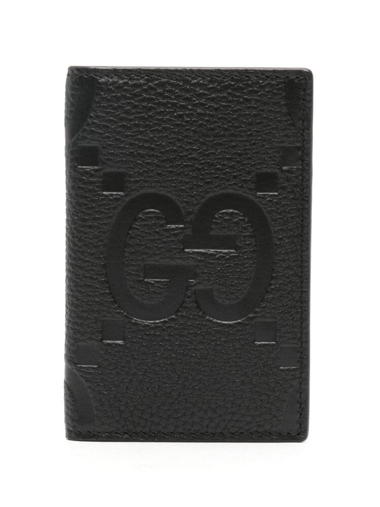 Gucci Jumbo GG leather cardholder - Black Cover