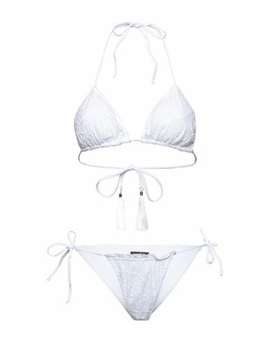 4giveness Woman Bikini White Polyamide, Elastane Cover