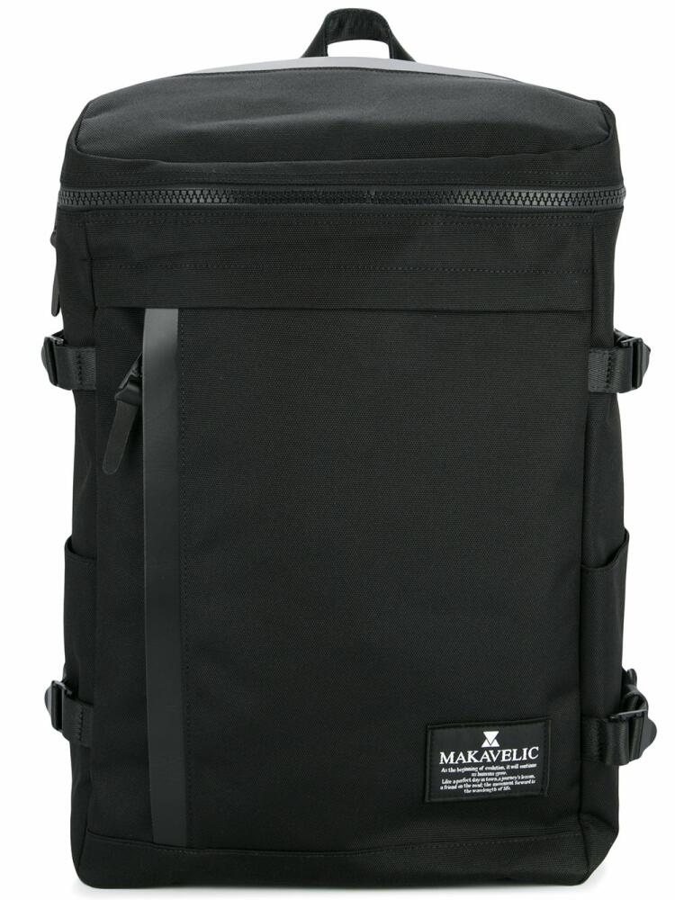 Makavelic rectangle daypack - Black Cover