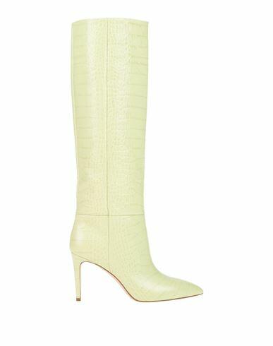 Paris Texas Woman Boot Acid green Soft Leather Cover