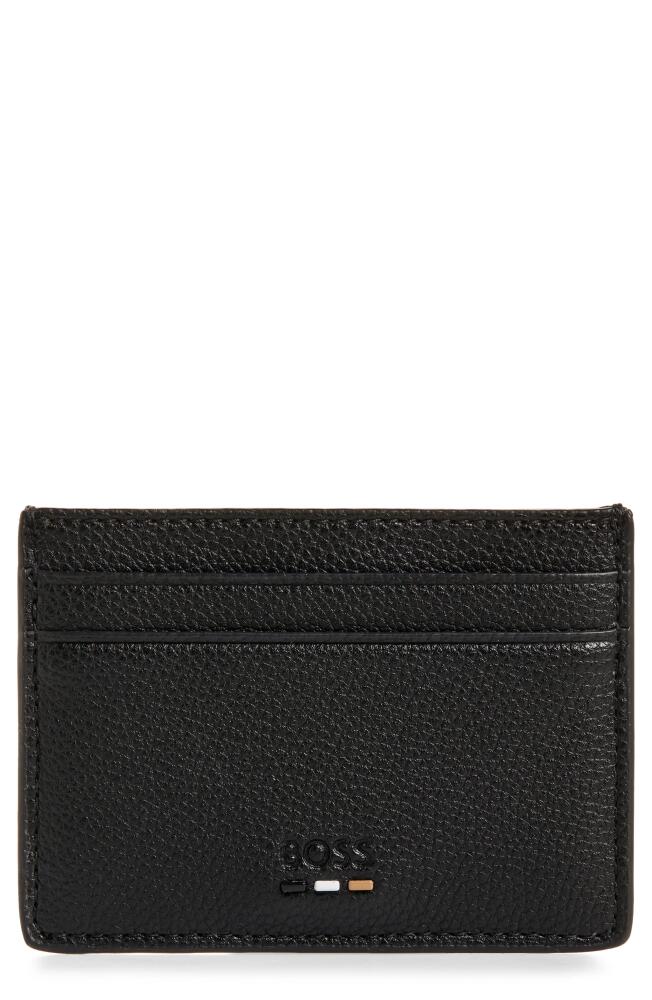 BOSS Ray Card Holder in Black Cover