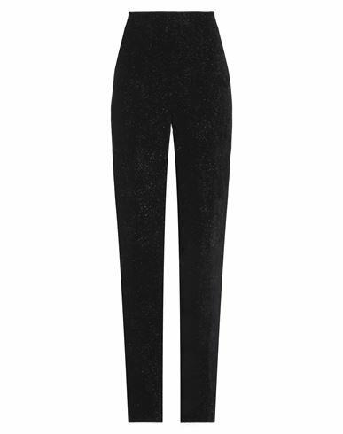 Max Mara Studio Woman Pants Black Viscose, Silk, Elastane Cover